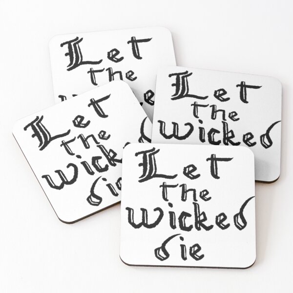 Item preview, let the wicked die designed and sold by Kalhanne.