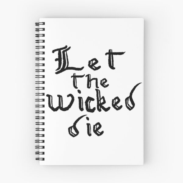 Item preview, let the wicked die designed and sold by Kalhanne.