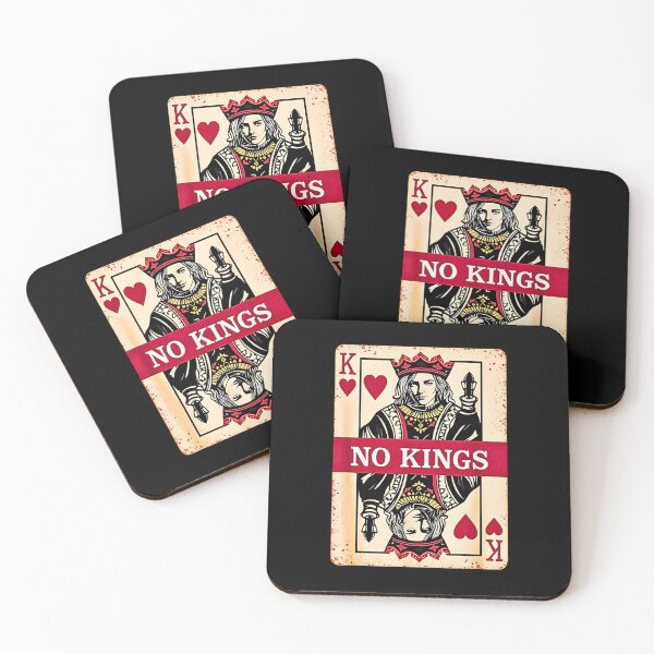 Item preview, No Kings Playing Card Statement designed and sold by FerminVigo.