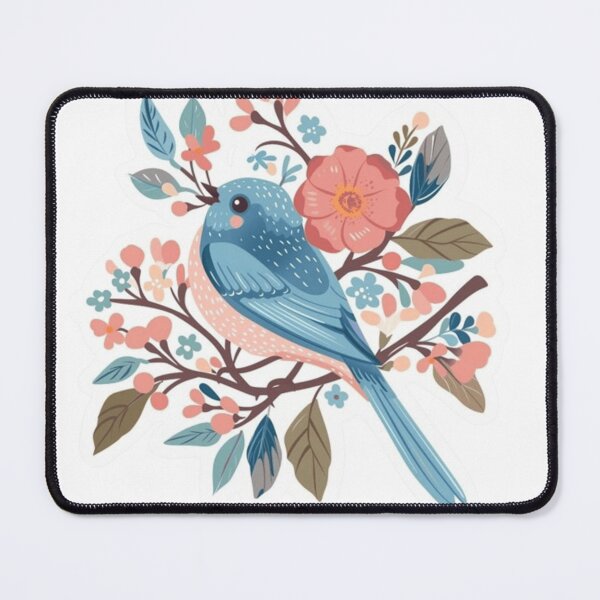 Item preview, Blue Bird in Bloom designed and sold by WantStyleyou.