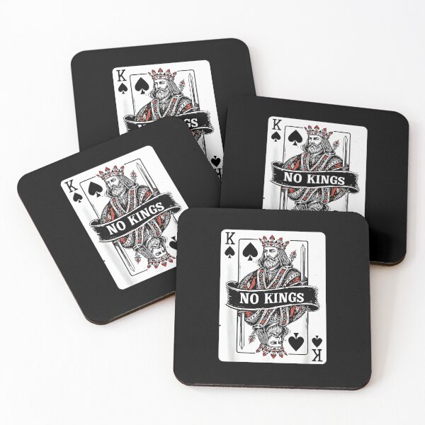 Item preview, No Kings Playing Card Statement designed and sold by FerminVigo.