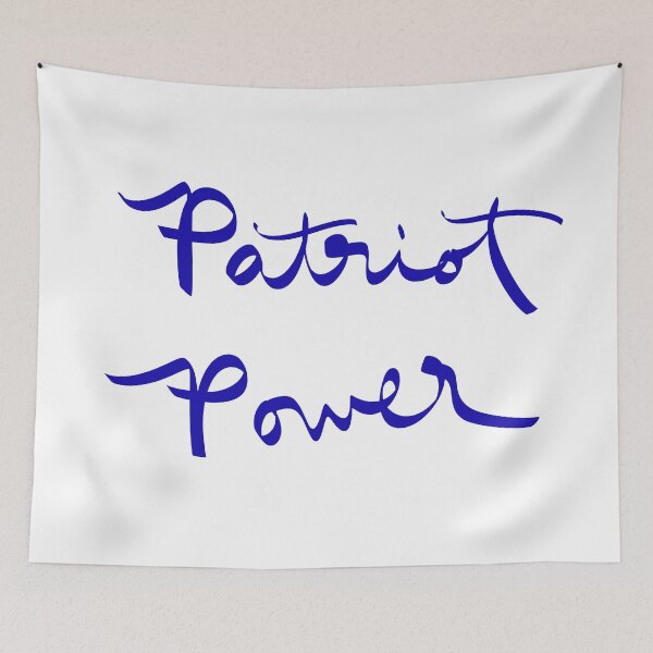Artikelvorschau, Patriot Power Blau entworfen und verkauft von abeink.