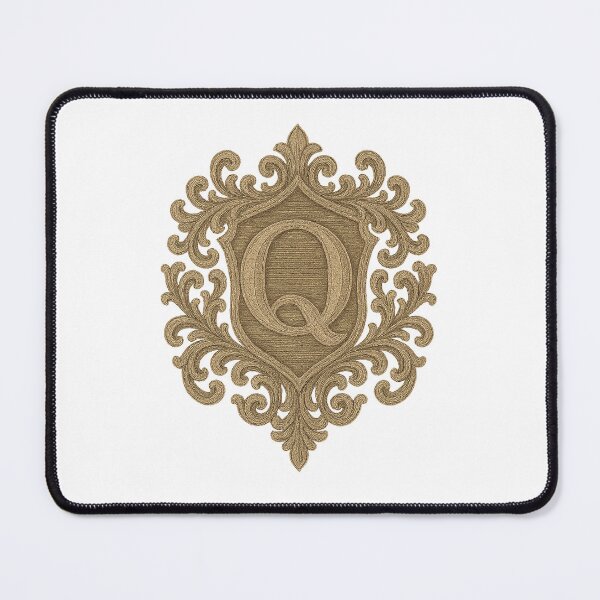 Item preview, Gothic Monogram Q – Heraldic Crest designed and sold by SprineO.