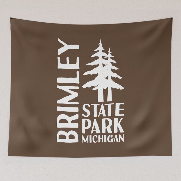 Item preview, Brimley State Park Michigan Pines W designed and sold by bivenart.