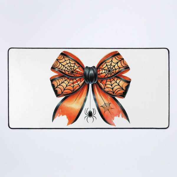 Item preview, Spider Web Bow – Cute Halloween Aesthetic Design designed and sold by FloraMyst.