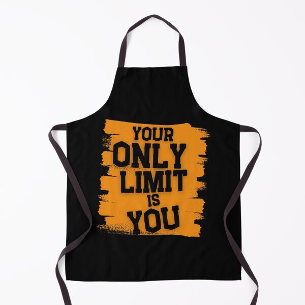 Item preview, Your Only Limit Is You Motivational Quote Design designed and sold by ArtLabCreations.