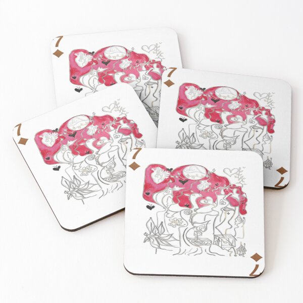 Item preview, Dream Orchard – The Seven of Diamonds designed and sold by Ateliê dos Naipes .