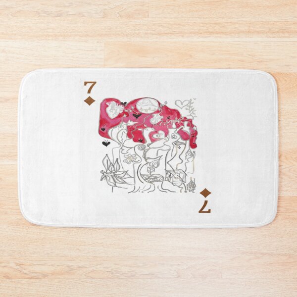 Item preview, Dream Orchard – The Seven of Diamonds designed and sold by Ateliê dos Naipes .