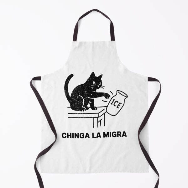 Item preview, Chinga La Migra Pro Immigration Human Rights Abolish Ice Cat  designed and sold by FerminVigo.