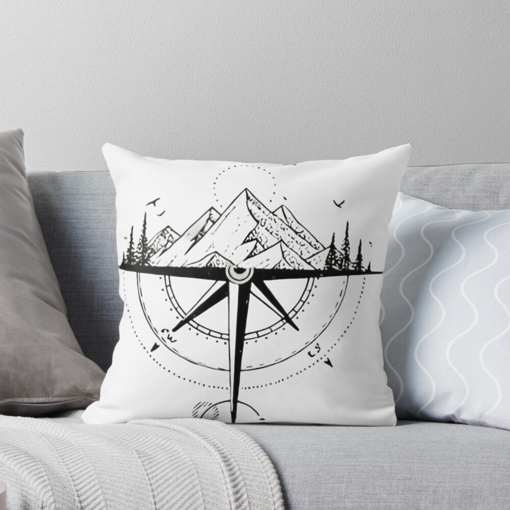 Item preview, Throw Pillow designed and sold by RedOneHubb.