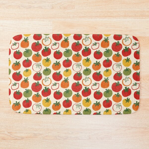 Item preview, Hand drawn tomato pattern designed and sold by SJAPhoto.