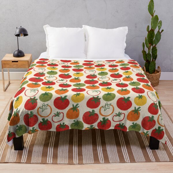 Item preview, Hand drawn tomato pattern designed and sold by SJAPhoto.