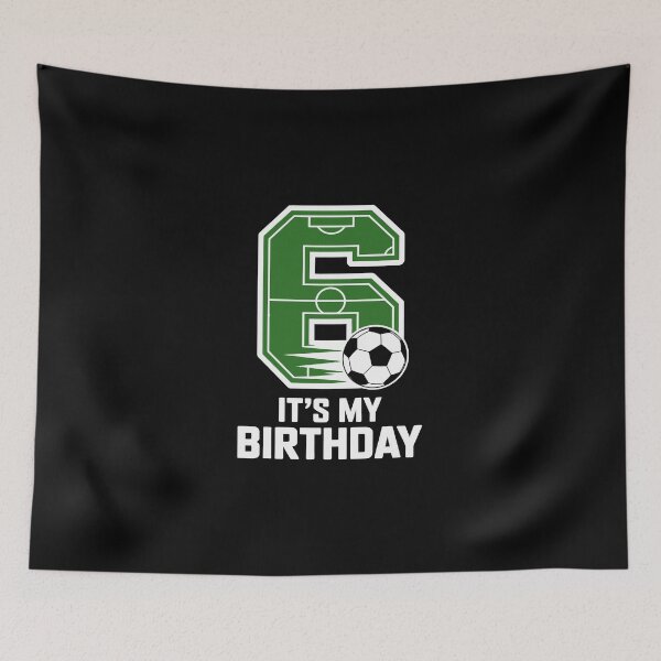 Item preview, Sixth Birthday Soccer  designed and sold by jkrphoto.