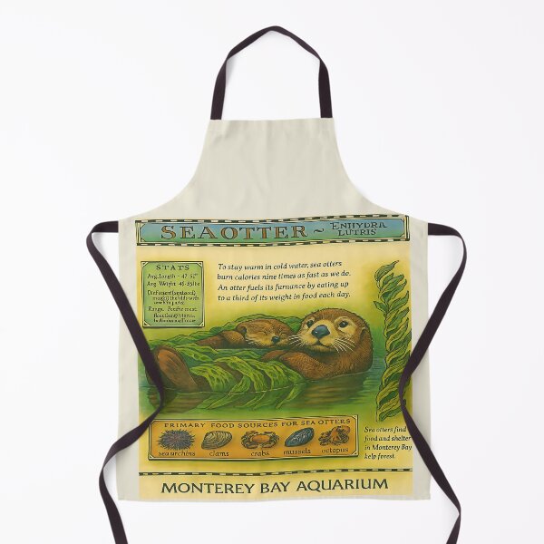 Item preview, Sea Otters Monterey Bay Aquarium designed and sold by gear-posters.