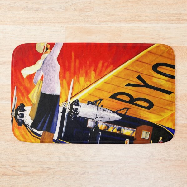 Item preview, Vintage Japan Air Transport Poster | Art Deco Aviation Art | Early 20th Century Travel | Retro Pilot & Plane Decor designed and sold by artofuniverse.