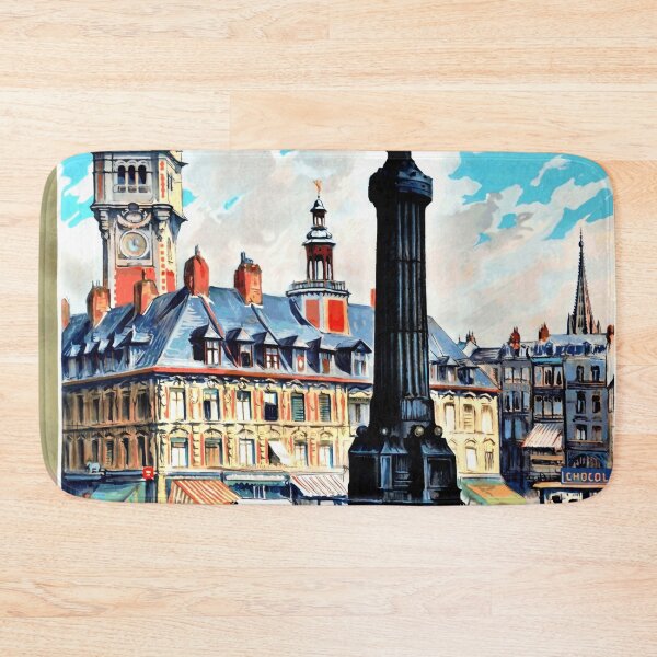 Artikelvorschau, Vintage Lille Reiseposter | Art-Deco-Stil | Nordfrankreich | Chemins de Fer du Nord | Historischer und kultureller Charme entworfen und verkauft von artofuniverse.