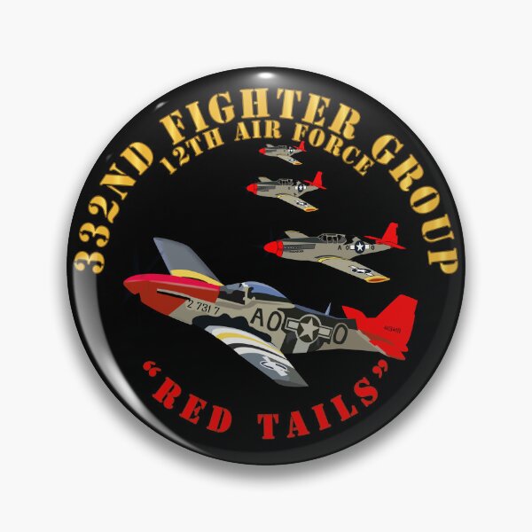 Artikelvorschau, Armee - AAC - 332. Jagdgruppe - 12. AF - Red Tails v1 entworfen und verkauft von Military Insignia Products.