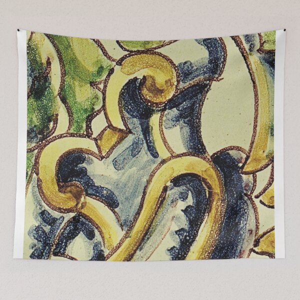 Item preview, Plaza de España Seville Tile Art | Spanish Ceramic Pattern | Mediterranean Azulejo Design designed and sold by Tropical Blood.