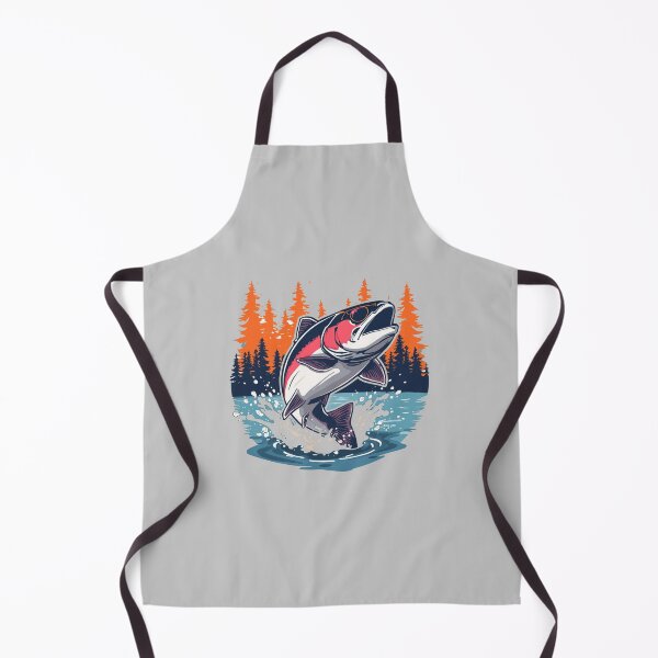 Item preview, Funny Humpy Salmon Cartoon – Cool Fish with Sunglasses – Fun Vector Design designed and sold by EcoArtTees.