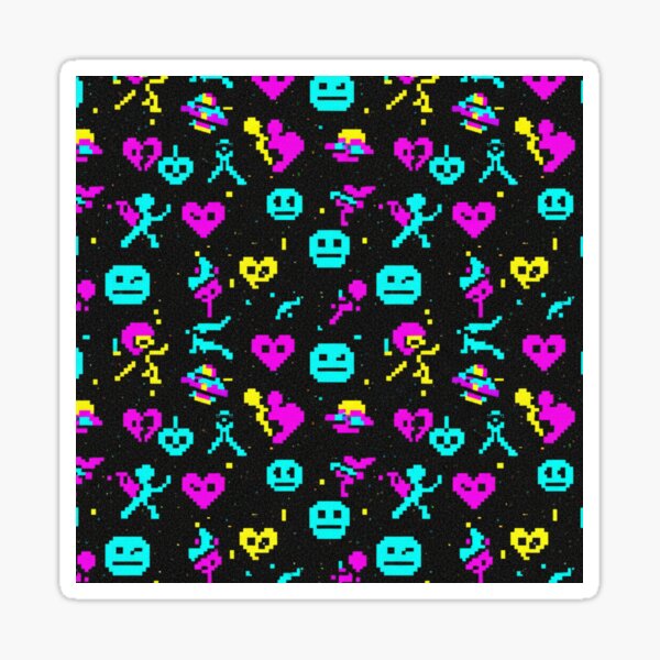 Skin Autocollant Pour Coque IPhone 7 Lifeproof Fre - Motif Galaxy Space Emojis - Neuf