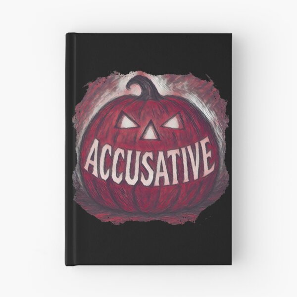 Item preview, Accusative Halloween Jack-O-Lantern, Russian Grammar, Teacher & Student Gift designed and sold by Russian101.