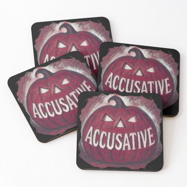 Item preview, Accusative Halloween Jack-O-Lantern, Russian Grammar, Teacher & Student Gift designed and sold by Russian101.