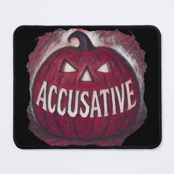 Item preview, Accusative Halloween Jack-O-Lantern, Russian Grammar, Teacher & Student Gift designed and sold by Russian101.