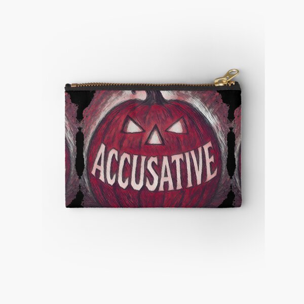 Item preview, Accusative Halloween Jack-O-Lantern, Russian Grammar, Teacher & Student Gift designed and sold by Russian101.