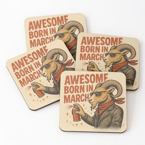 Item preview, Awesome Born in March — Aries Graffiti Style designed and sold by Vlavio.
