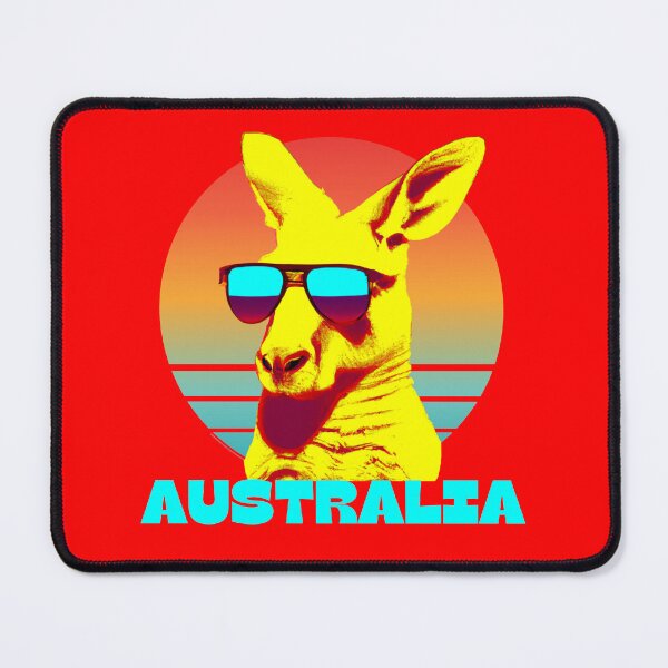 Item preview, Australia Kangaroo Retro designed and sold by theflandonian.