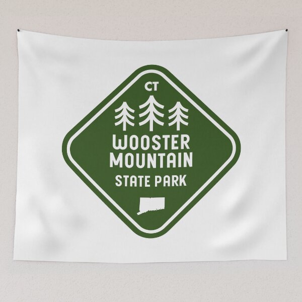 Item preview, Wooster Mountain State Park Connecticut Rhombus designed and sold by bivenart.