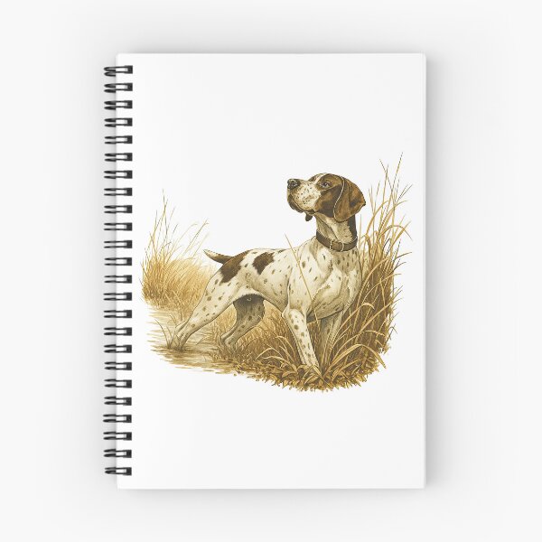 Item preview, Vintage Hunting Dog in Sepia Tones designed and sold by ArtfulWeave.