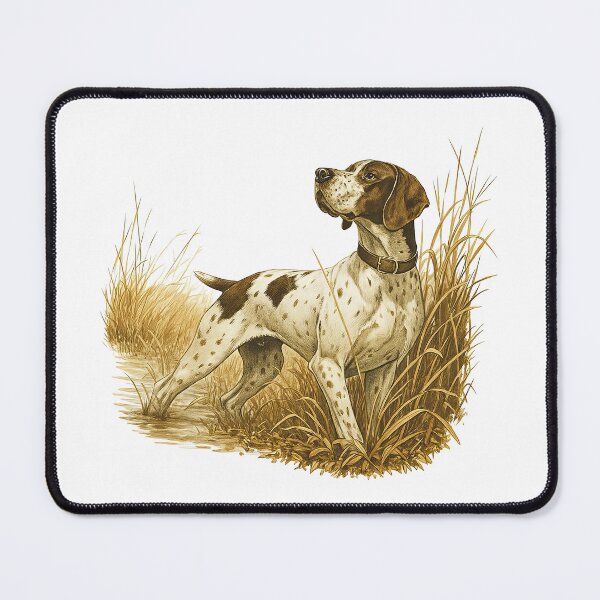 Item preview, Vintage Hunting Dog in Sepia Tones designed and sold by ArtfulWeave.
