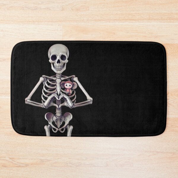 Item preview, Skeleton & Cheburashka, Russian Nostalgia Tee designed and sold by Russian101.