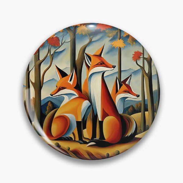 Item preview, Autumn Foxes designed and sold by chrisbradbury.