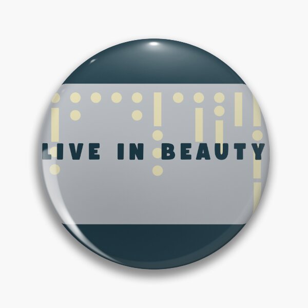 Item preview, Live in Beauty – Morse Code Minimalist Design designed and sold by liveinbeauty.