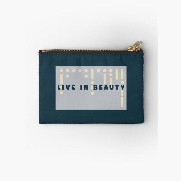 Item preview, Live in Beauty – Morse Code Minimalist Design designed and sold by liveinbeauty.