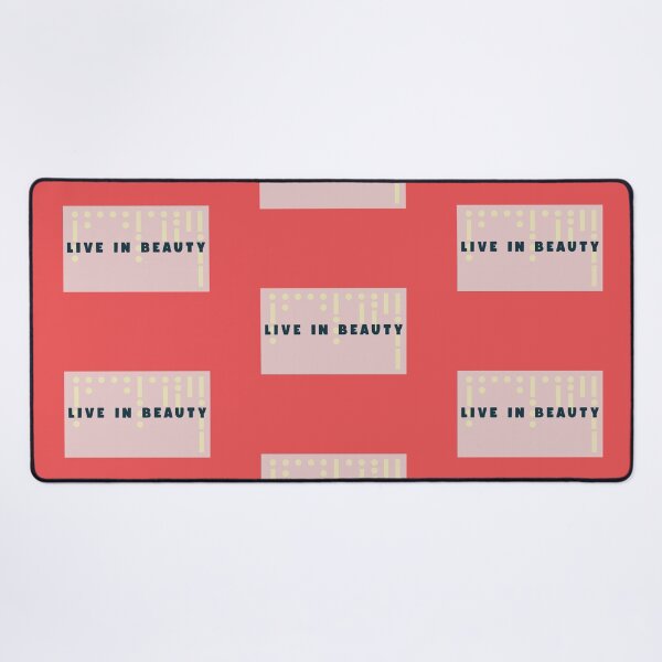 Item preview, Live in Beauty – Morse Code Minimalist Design designed and sold by liveinbeauty.