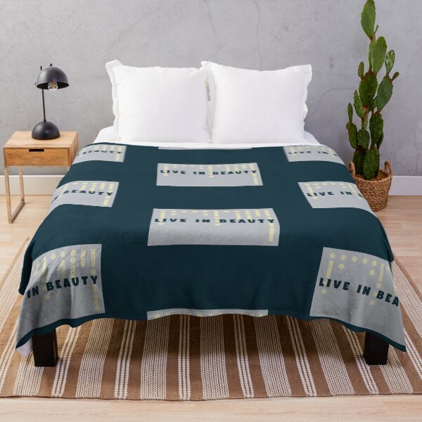 Item preview, Live in Beauty – Morse Code Minimalist Design designed and sold by liveinbeauty.