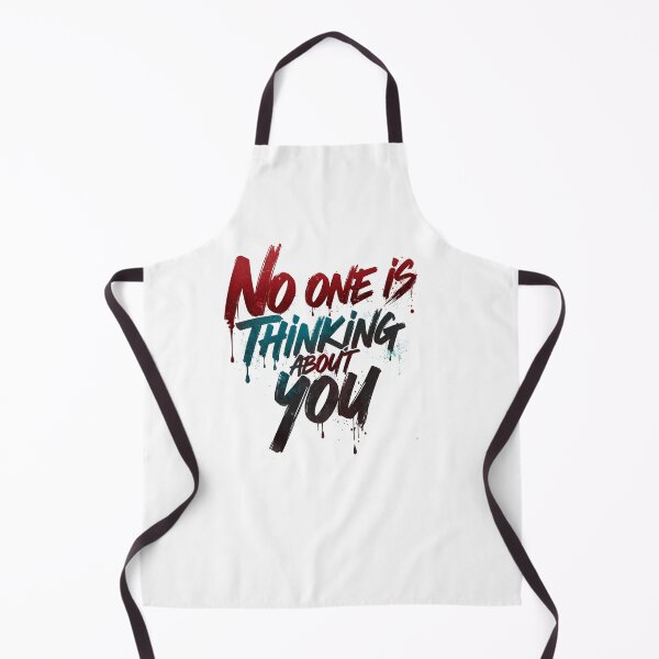 Item preview, No One Is Thinking About You – Motivational Quote designed and sold by Ink-Lift Creations.