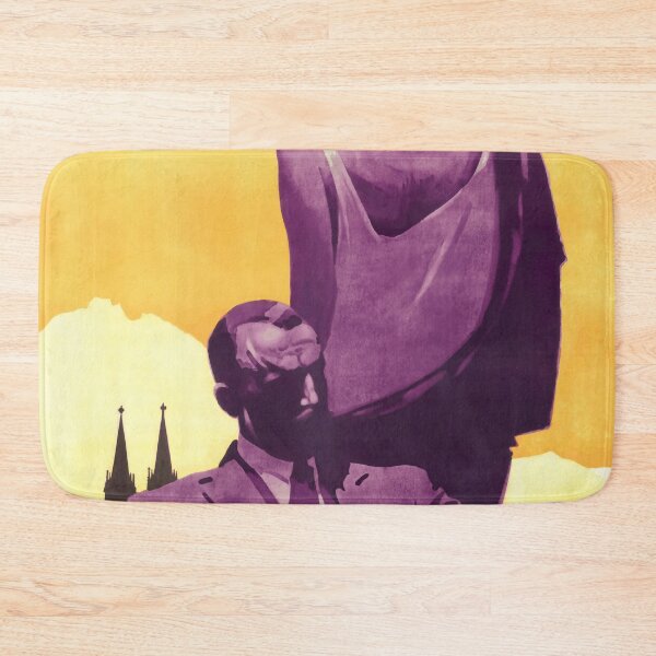 Item preview, Vintage German Travel Poster | Summer in Germany Art Print | Ludwig Hohlwein Design | Purple & Yellow Wall Decor designed and sold by artofuniverse.