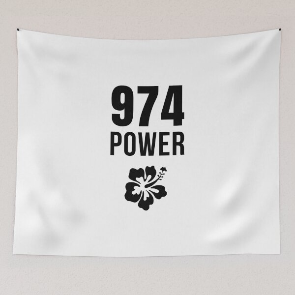 Item preview, Power 974 Tropical Hibiscus designed and sold by KONTOUR-SOMIN.