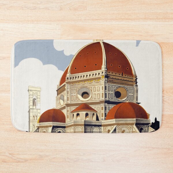 Item preview, Vintage Florence Cathedral Poster | Duomo di Firenze Art Print | Renaissance Architecture & Art Deco Travel Decor designed and sold by artofuniverse.
