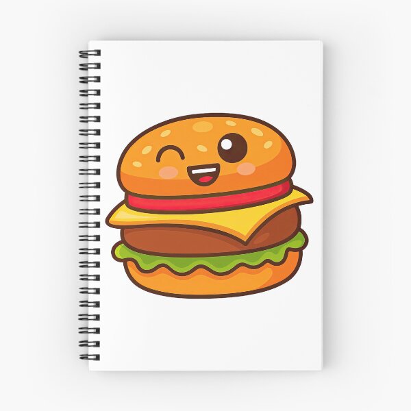 Item preview, Cute Cartoon Cheeseburger with Winking Face designed and sold by ArtfulWeave.