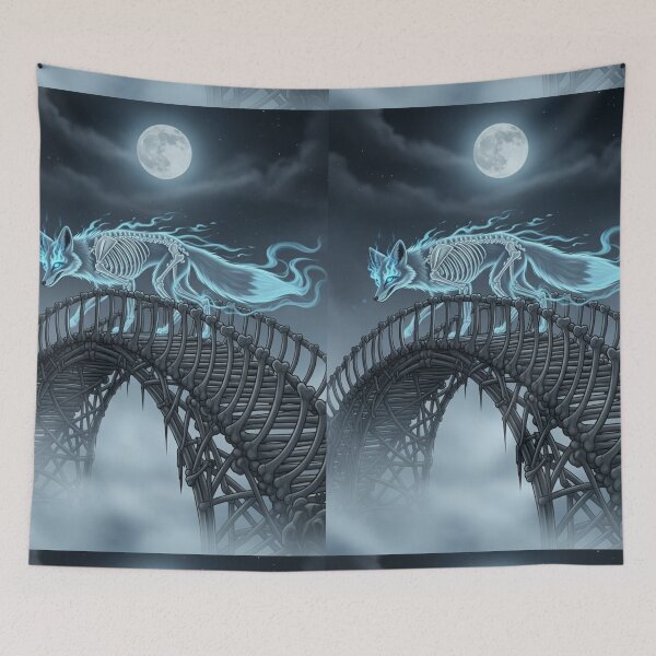 Item preview, Spirit Fox Moonlight Bridge designed and sold by FoxVibes.
