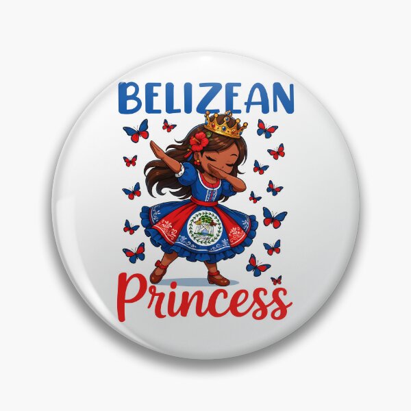 Item preview, Belizean Princess Dabbing Girl Cute Belize Pride Outfit Kids designed and sold by NUMAcreations.