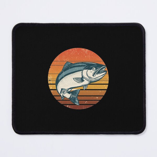 Item preview, Minimalist Humpy Salmon – Simple Modern Vector – Geometric Flat Design designed and sold by EcoArtTees.