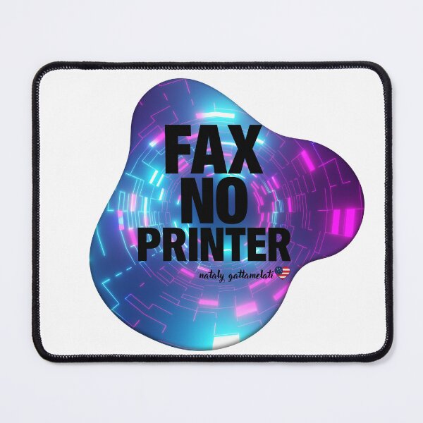 Item preview, Fax No Printer Vaporwave Aesthetic Design designed and sold by natalygattamelati.