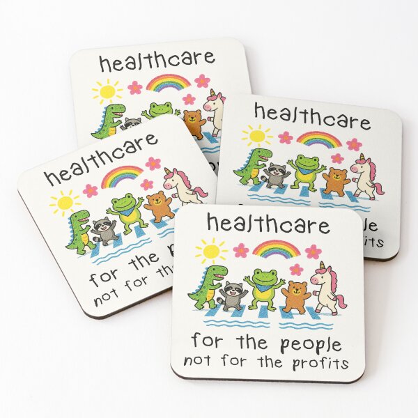Item preview, Retro healthcare for the people not for the profits, unisex t shirt, Healthcare Access t shirt, cute animals protestor t shirt, frog meme t shirt, trash panda t shirt, retro cartoon designed and sold by samidsou.