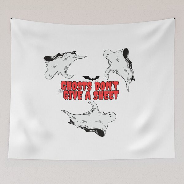 Item preview, Ghosts Don’t Give a Sheet – Sass from the Other Side designed and sold by YourPrintVerse.